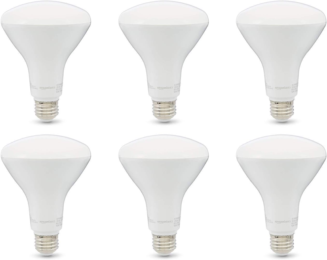 6-Pack Amazon Basics Dimmable BR30 LED Light Bulbs 11W (Daylight White) $9.50 + Free Shipping