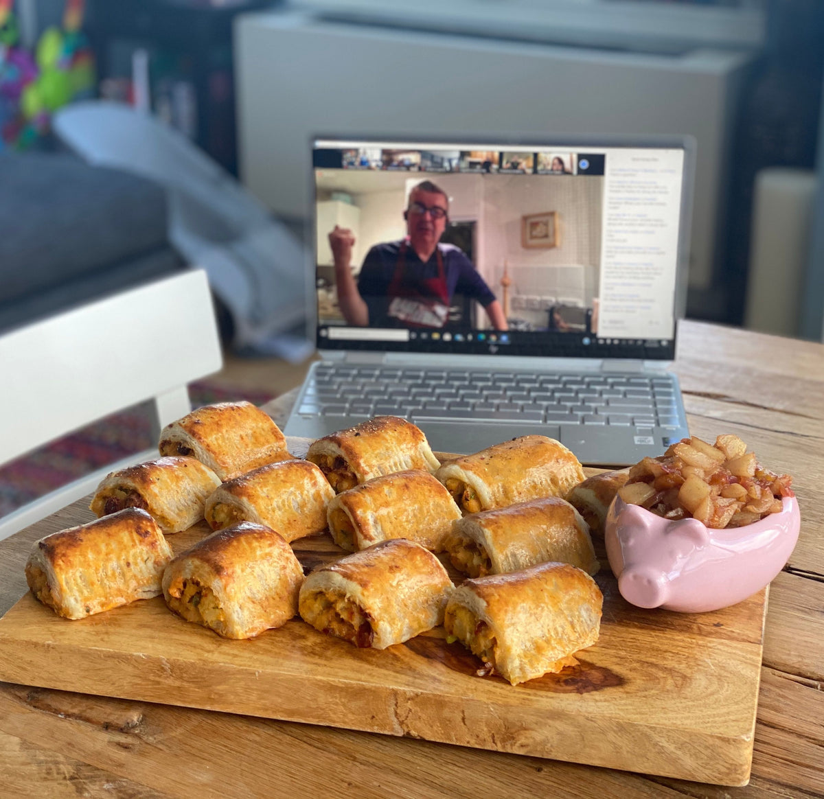 Bake with the Stars: Great British Baking Show Virtual Cooking Class (Digital Delivery) $30