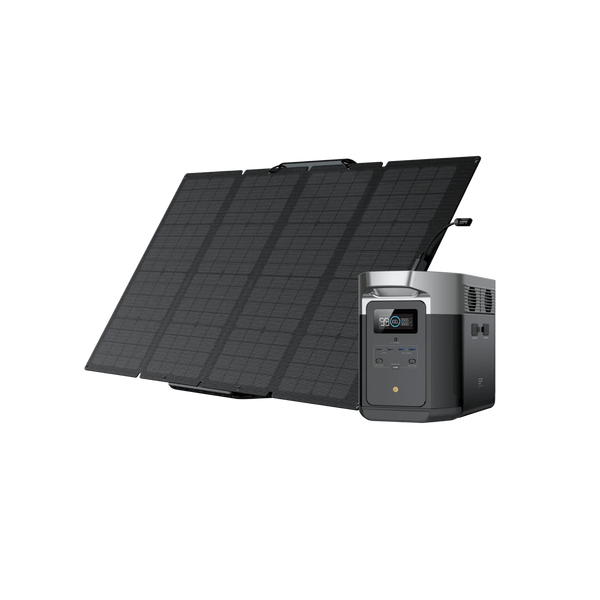 EcoFlow DELTA 2 1800W LiFePO4 Portable Power Station w/ 2 x 110W Portable Solar Panels $799 + Free Shipping