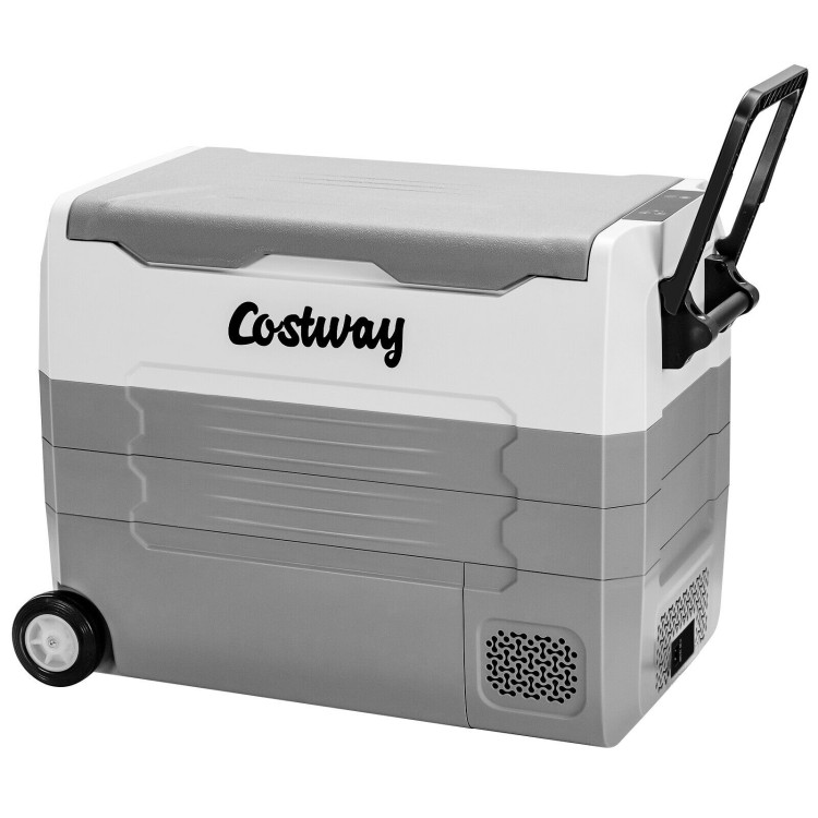 58-Quart Costway Portable RV Car Refrigerator & Freezer w/ Wheels $189 + Free Shipping