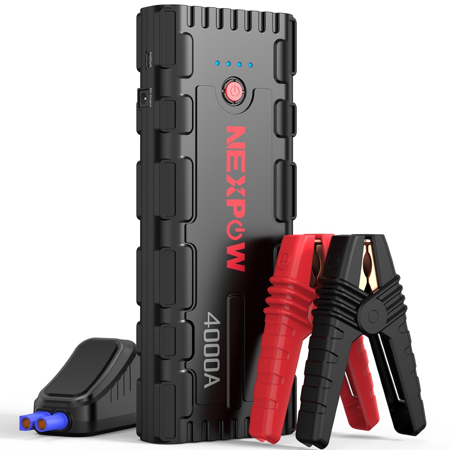 nexpow battery jump starter 3000a peak 23800mah car jump starter