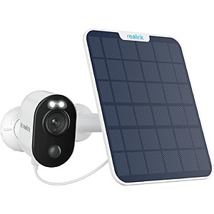 Reolink Argus 3 Ultra Kit: 4K Standalone 5/2.4GHz Wire-Free Camera w/ Spotlights & Solar Panel $112 + Free Shipping