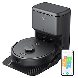 Prime Exclusive: eufy L60 Robot Vacuum w/ Self Empty Station, Hair Detangling Technology & iPath Laser Navigation $280 + Free Shipping