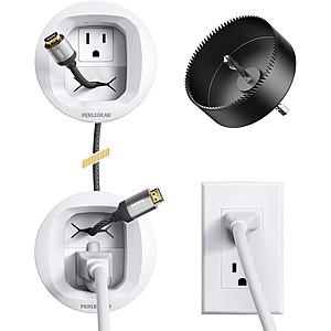 Prime Members: Perlegear In-Wall Cable Concealing Management Kit for Wall Mounted TV & Speakers $26 + Free Shipping