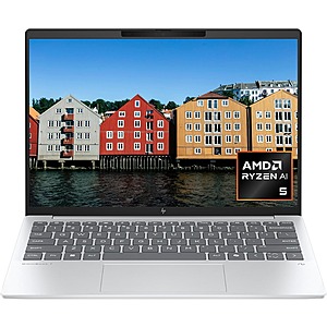 HP Omnibook 7 Aero Laptop: 13.3" 1200p, Ryzen AI 5 340, 16GB RAM, 512GB SSD $550 + Free Shipping