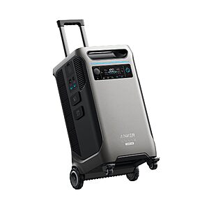 Prime Members: Anker SOLIX F3800 Plus 3,840Wh Portable Power Station w/ 3,200W Solar Input $2699 + Free Shipping