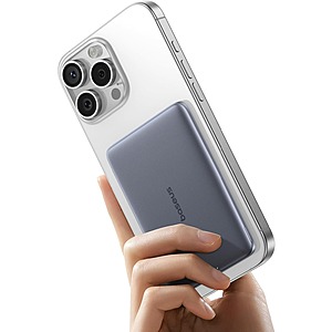 5000mAh Baseus Picogo Power Bank 0.3" Ultra Slim MagSafe Portable Power Bank $14.95 + Free Shipping w/ Prime or $35+ Orders