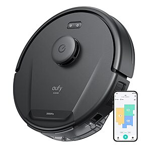eufy L60 Robot Vacuum, Ultra Strong 5,000 Pa Suction, iPath Laser Navigation $160 + Free Shipping