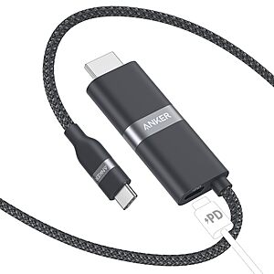 Anker Nano 6' USB-C to HDMI Cable Adapter w/ 140W PD Fast Charging Port $23 + Free Shipping w/ Prime or $35+ Orders