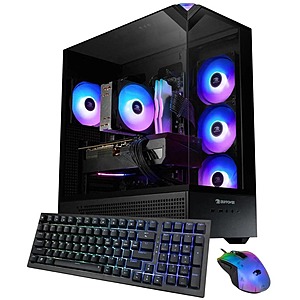 iBUYPOWER Element Gaming PC: Ryzen 7 8700F, RTX 5060, 32GB DDR5 RAM, 1TB NVMe SSD $1000 + Free Shipping