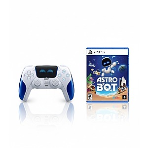 Sony PS5 DualSense Wireless Controller (Astro Bot Joyful) + Astro Bot (PS5) 6 & More + Free Shipping