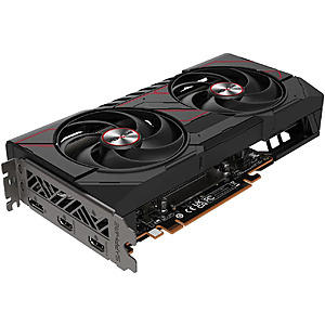 SAPPHIRE AMD Radeon RX 9060 XT 16GB GDDR6 PCI Express 5.0 x16 ATX Graphics Card (OEM) $350 + Free Shipping