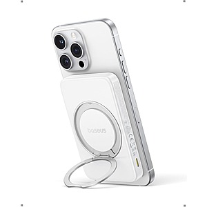 Baseus QI2 5000mAh Ultra Slim Magsafe Power Bank w/ Stand $12.99 + Free Shipping w/ Prime or $35+ Orders