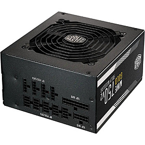 Cooler Master MWE Gold 750 V2 Fully Modular, 750W, 80+ Gold Efficiency $70 + Free Shipping