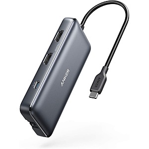 Used - Like New:Anker 7-in-1 85W PD USB-C Hub w/ 4K HDMI $18,Anker 5-in-1 100W PD 332 USB-C Hub $9 & More + Free Shipping w/ Prime or $35+ Orders