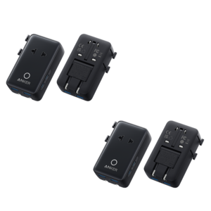 2-Pack Anker Nano 5-in-1 20W Travel Adapters (Black)  & More + Free Shipping