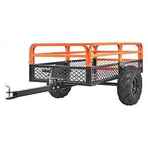 15-cu-ft VEVOR Heavy Duty Steel ATV Dump Trailer $179.90 + Free Shipping