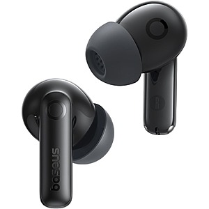 Baseus Bass BP1 Pro Noise Cancelling Wireless Earbuds (3 Colors) $19 