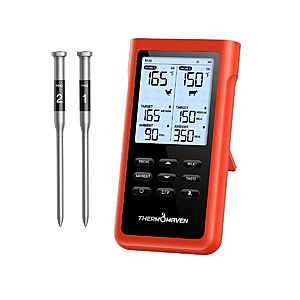 ThermoMaven X2 Wireless Meat Thermometer w/ 2 Probes $40 + Free Shipping