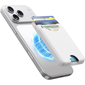 Nepagz MagSafe 5-Card RFID Phone Wallet for iPhone 17/16/15/14/13/12 Series (Various Colors) $5.95 + Free Shipping w/ Prime or $35+ Orders