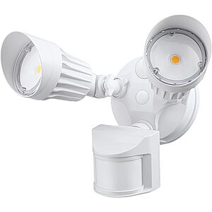 Prime Members: LEONLITE 25W Dual-Head COB LED Motion-Sensor Aluminum Security Light $25.15 + Free Shipping w/ Prime or on $35+