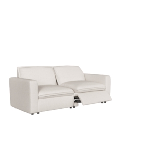 81.5" FlexiSpot Power Reclining Loveseat w/ Removable Covers (White/Gray) $600 + Free Shipping