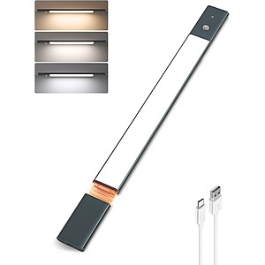 EZVALO 19.7" Wireless Rechargeable Motion Sensor LED Under Cabinet Light $10 + Free Shipping w/ Prime or on $35+