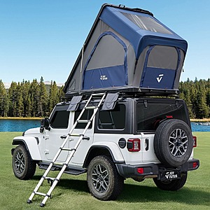 JOYTUTUS Overland Aluminum Hard Shell Rooftop Camping Tent $984 + Free S&H