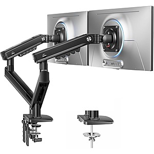 HUANUO FlowLift Pro Dual-Monitor Mount (13–32" Screens) $26.65 + Free S&H