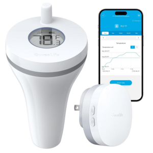 GoveeLife Smart Wi-Fi Pool Thermometer w/ Gateway & 1 Sensor