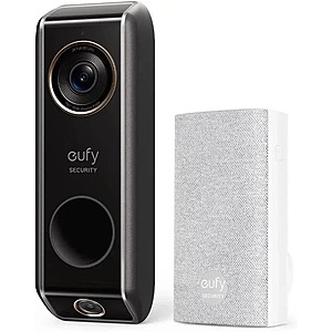 Refurbished: eufy Security 2K HDR Dual Camera Video Doorbell + Chime $50 + Free S&H