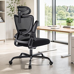 Prime Members: HUANUO Ergonomic High Back Office Chair w/ Adjustable Lumbar/Headrest $62.70 + Free S&H