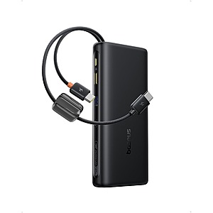 Prime Members: 25000mAh Baseus 145W Laptop Power Bank w/ Dual USB-C Cable $45.30 + Free S/H