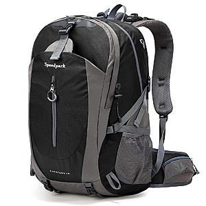 Prime: 40L Speedpark Waterproof Ripstop Nylon Backpack w/ Rain Cover (various) $15.30 + Free S&H