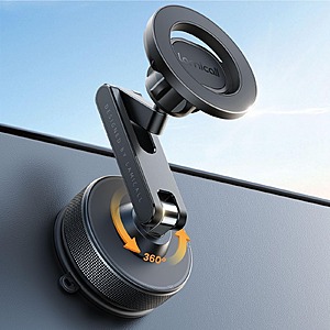 Lamicall MagSafe Adjustable Suction Mount Car Phone Holder