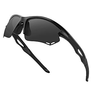 Prime Members: Bircen Polarized TR90 Sports Sunglasses (Various) from $9 + Free S&H