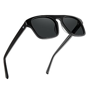 Prime Members: Bircen Men's Polarized Acetate Sunglasses (Various Colors) $10 + Free S&H