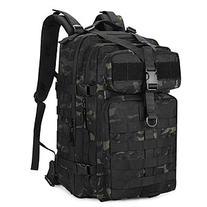 45L Rugged Molle Tactical Backpack (Random Color) $15 + Free S&H