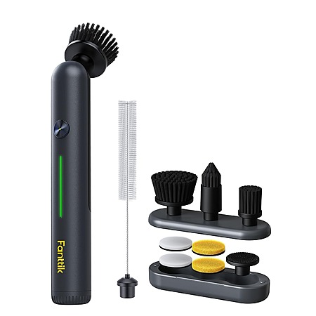Fanttik G9 Nano Electric Cordless Spin Scrubber w/ 8 Replaceable Heads, IPX7 Waterproof & Type-C Charging $30 + Free Shipping w/ Prime or $35+ Orders