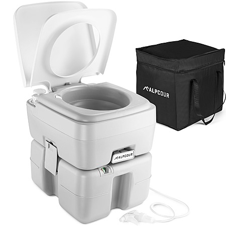 Almost 40% Off Portable Camping Toilet!