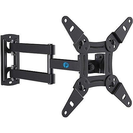Pipishell Full Motion TV Monitor Wall Mount (for 13-43" TVs, Holds up to 44lbs) $9 + Free Shipping