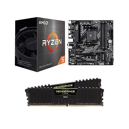 Bundle: AMD Ryzen 5 5500 + Gigabyte B550M AM4 mATX + 16GB Corsair Vengeance LPX DDR4 $200 + Free Store Pickup