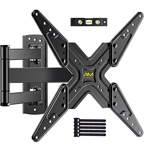 Full Motion TV Wall Mount Swivel and Tilt for 2655 Inch TVs & Monitors