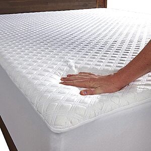 SafeRest Waterproof Mattress Protector Queen Size - Viscose Derived from Bamboo $36.36
