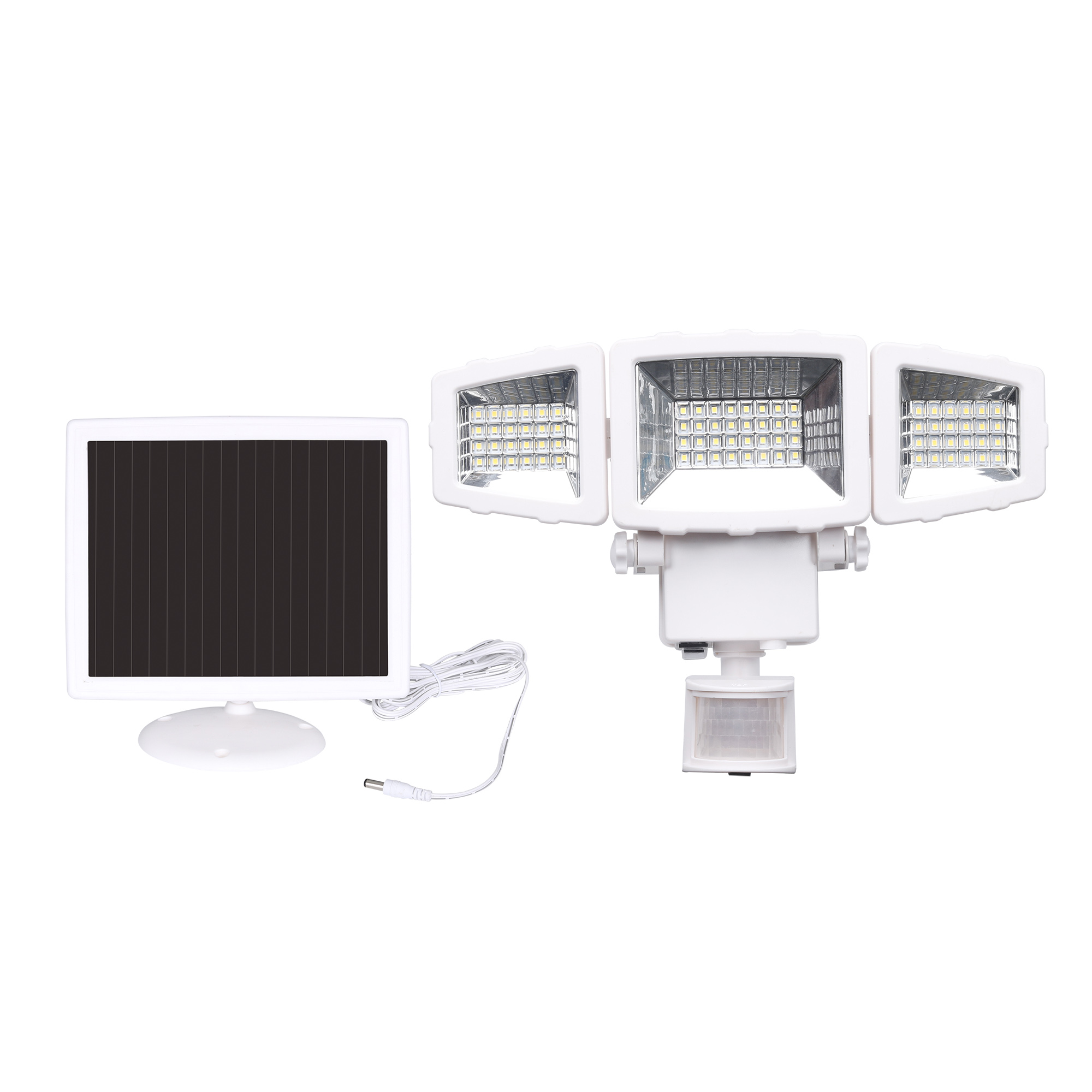 Westinghouse 2000 Lumen Triple Head Solar Security Light, Wireless Motion Activated Kit (White Finish) $19.97