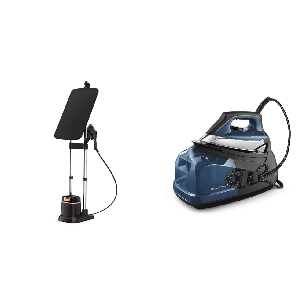 Rowenta IXEO Steamer with Ironing Board and Perfect Steam Pro Steam