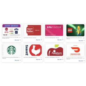 eGift Cards: $50 Spafinder eGift Card $40, $57.50 Happy Birthday Swap eGift Card $50 & Many More + Earn 4x Fuel Points