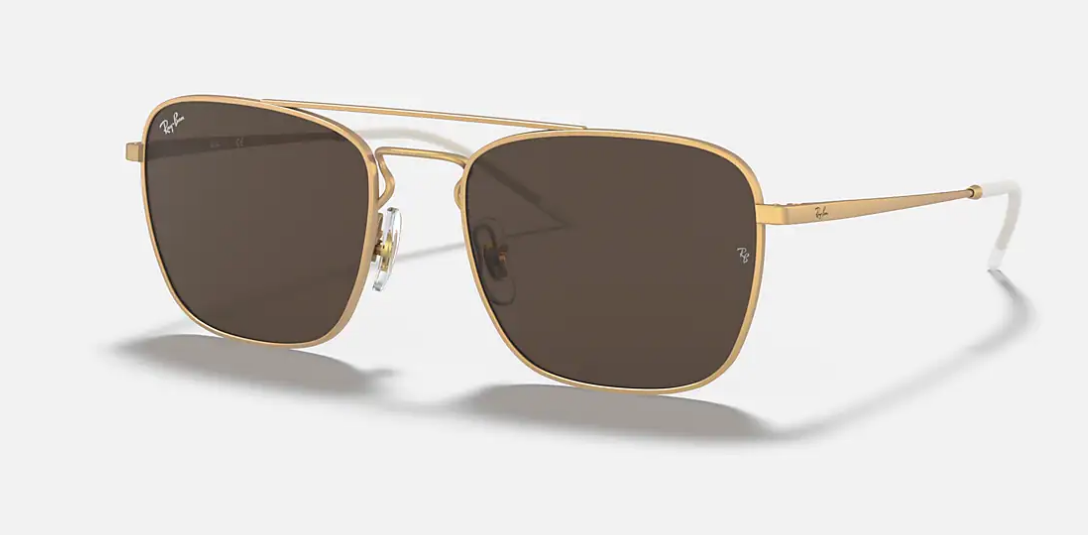 Ray-Ban Sunglasses Men's (RB3588) Classes Gold/ Dark Brown $75.50 - Free Shipping