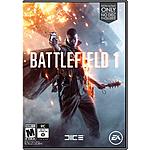 Battlefield 1 and Battlefield Hardline PC game code $4.99