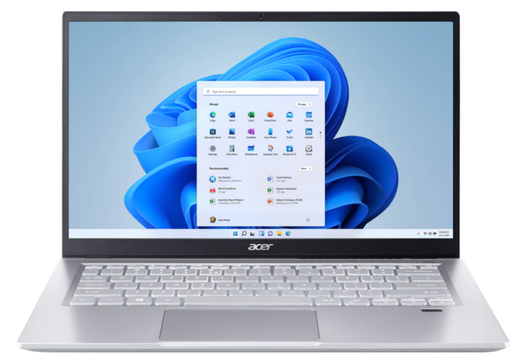 Acer Swift 3 Intel Iris Xe graphics 14.0" FHD LED IPS display Intel Evo Core i7 11th Gen 16GB memory/ 512GB SSD Laptop $659.99